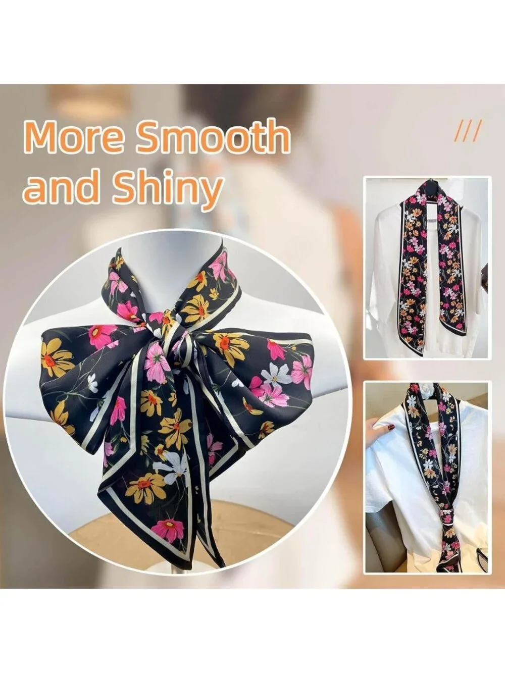 N/A silk scarf